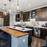 Kitchen with island seating