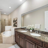 Primary bathroom with soaking tub