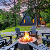 Firepit with seating